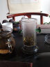 绿简堂玻璃杯红茶泡茶器双耳杯过滤玻璃茶具简易茶壶普洱功夫冲茶器 绿珠双耳杯 实拍图