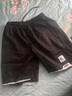 真維斯（Jeanswest）夏季短褲男士寬松速干休閑運(yùn)動(dòng)冰絲大褲衩外穿薄款沙灘五分中褲潮 2525黑色 XL 曬單實(shí)拍圖