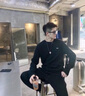 【兩件裝】JEEP吉普長袖T恤男上衣服男士春秋季新款商務(wù)青年純棉簡(jiǎn)約休閑圓領(lǐng)百搭學(xué)生男女裝情侶打底衫 2301黑色+2301藍(lán)色 XXXL（建議150-165斤） 曬單實(shí)拍圖