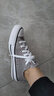 匡威（Converse）all star帆布鞋男鞋女鞋經(jīng)典低幫運(yùn)動(dòng)休閑鞋中性情侶白色101000 101000 白色常青款 42 曬單實(shí)拍圖