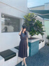 燕潯短袖連衣裙女2025年夏季新款法式吊帶裙兩韓版氣質(zhì)顯瘦套裝女 灰色M 曬單實(shí)拍圖