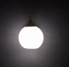自由亮（FREEBRIGHT） led壁灯卧室床头灯现代简约创意卧室壁灯客厅过道楼梯墙壁灯 B款单头:经典黑:送12W(三色光)LED灯泡 实拍图
