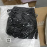 美羅邦【兩條裝】夏季薄款冰絲休閑褲男透氣輕薄男士潮流修身直筒長(zhǎng)褲子 8021黑色+8022黑色【夏季薄款】 2XL 【135-140斤】 曬單實(shí)拍圖