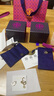 Tory Burch 湯麗柏琦 MILLER密鑲耳環(huán)TB 87041 Tory 金水晶 783 曬單實(shí)拍圖
