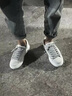 牧末（MUMO）品牌厚底板鞋男小白鞋男新款運動(dòng)休閑鞋百搭老爹鞋男 白色平底款 42 標準皮鞋尺碼 曬單實(shí)拍圖