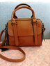 ANDSEEYOU包包女斜挎包新款2026春夏潮百搭真皮時(shí)尚小方包復古手提單肩小包 淺棕色 曬單實(shí)拍圖