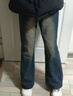 卡圖弛美式復古牛仔褲男春秋潮流寬松直筒高街闊腿微喇韓版休閑長(cháng)褲子男 復古藍 L 【建議110-125斤】 曬單實(shí)拍圖