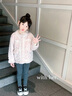 G.DUCKKIDS女童毛毛外套兒童衣服小香風女孩中小童寶寶呢子大衣仿羊羔毛絨 粉 120 【建議6-7歲】 曬單實拍圖