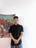湯姆波爾頓 THOM BOLTON襯衫男短袖夏季修身精致小蜜蜂刺繡商務(wù)休閑抗皺襯衣男士純棉透氣 黑色-腰部-金小蜜蜂 41 /180/XL（建議75-80KG） 曬單實(shí)拍圖