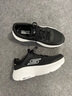 斯凱奇（Skechers）【梁朝偉同款】縱云跑鞋丨2025新品男女同款緩震專(zhuān)業(yè)公路跑步鞋 男款-黑色/白色/BKW 41 曬單實(shí)拍圖