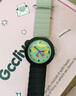 歌莉侑（GCCLIYO）手表女學(xué)生簡(jiǎn)約國表小清新初中生百搭可愛(ài)新款石英硅膠腕表送禮 哈密瓜 曬單實(shí)拍圖