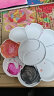 青竹画材（CHINJOO）梅花调色盘美术生专用一次性水粉水彩丙烯国画油画调色板调色盒 实拍图