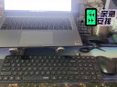雷柏（Rapoo）NX8000有线光学键鼠套装 轻巧办公 紧凑布局 左右手对称 防溅洒 1000DPI 黑色 实拍图