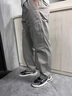 羅蒙工裝褲秋冬新款軟殼沖鋒直筒休閑褲男款多口袋戶外寬松大碼褲子裝 2012軍綠單件 XL 約140-160斤 曬單實(shí)拍圖