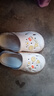 沂歆洞洞鞋女2026夏季新款拖鞋外穿軟底夏季室內外兩穿透氣防滑包頭 白色奶酪洞洞鞋【36-37】 曬單實(shí)拍圖