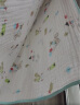 优米熊 浴巾纯棉6层儿童浴巾婴儿纱布毯小包被吸水速干大毛巾110*110cm 实拍图