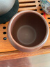 宜興紫砂壺茶杯單個(gè)功夫茶杯主人杯單杯原礦紫朱泥品茗杯手工小杯 曬單實(shí)拍圖