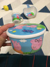 五和（WUHE）小豬佩奇兒童餐具兒童水杯寶寶餐盤分格兒童吃飯專用碗嬰兒輔食碗 小豬佩奇勺子組合 曬單實拍圖