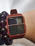 卡西歐（CASIO）絕命毒師老白同款黑袍糾察隊(duì)復(fù)古小方塊計(jì)算機(jī)電子表CA-53WF CA-53WF-4B（新年款）京倉京配 曬單實(shí)拍圖