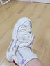 馬克華菲男鞋秋季2025新款厚底板鞋男潮流百搭小白鞋氣墊增高面包老爹鞋子 白色【國潮設計】 42 皮鞋碼=運動(dòng)碼43 曬單實(shí)拍圖