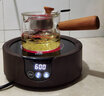 76 電陶爐電茶爐自動(dòng)上水家用圍爐煮茶爐泡茶煮水爐 胡桃木色電陶爐 曬單實(shí)拍圖
