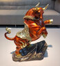 上善若水 銅擺件《牛氣沖天》全黃銅牛擺件工藝品【原創(chuàng  )彩銅作品】 大吉款【小號】 曬單實(shí)拍圖