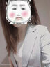 簡蜓小西裝女春夏新款網紅七分袖薄款時尚百搭職業(yè)套裝韓版休閑外套 灰色外套+V領吊帶+九分褲 L（建議：100-110斤） 曬單實拍圖