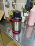 富光保溫壺大容量家用不銹鋼暖水壺新款戶(hù)外旅行壺保溫瓶車(chē)載保冷 鋼色 折疊把手-可拎可背  1.9L 曬單實(shí)拍圖