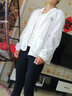 歐妤防曬衣女夏裝新款女裝百搭寬松防曬服長(cháng)袖空調衫薄款短款外套女 白色 M 建議80-100斤 曬單實(shí)拍圖