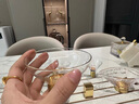季慕家盞盞宮喜玻璃情侶對杯手工茶器伴手禮商務(wù)禮品輕奢水晶杯盞茶杯 玻璃杯2個(gè)(禮盒裝) 曬單實(shí)拍圖