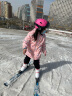 VOLOCOVER 专业滑雪头盔 一次成形 通风设计摩托 轮滑 安全 头盔带通风孔男女儿童单双板雪盔 玫红色 L 码（56-59） 根据头围选择尺码 实拍图