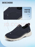 斯凱奇男鞋GOWALK6一腳蹬健步鞋緩震透氣網(wǎng)面懶人鞋216267 海軍藍色 曬單實(shí)拍圖