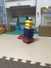 科博（MAG-WISDOM）科博金字塔積木兒童疊疊樂魯班玩具大顆粒拼裝3歲男女孩早教禮物 精裝15件（帶底托易收納） 曬單實(shí)拍圖