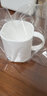 YAMADA日本進(jìn)口咖啡杯奶茶杯加厚牛奶蛋白杯辦公室喝水馬克杯子微波加熱 白色350ml 曬單實(shí)拍圖
