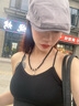 槿城反戴字母貝雷帽大頭圍春復(fù)古帽子男女日系男生帽男士畫(huà)家帽DX113 灰色（燈芯絨） 均碼 均碼【可調(diào)節(jié)】 曬單實(shí)拍圖