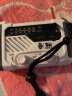 狮晨 携便式太阳能应急收音机手电筒手摇发电充电宝防灾多功能装备灯 白色 实拍图