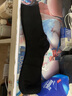 莫代爾品質(zhì)內(nèi)衣 除臭中筒商務男士竹炭纖維襪子棉吸汗不臭腳透氣 5雙黑色 中筒襪 曬單實拍圖