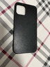 閃森 適用蘋(píng)果12pro手機(jī)殼真皮iPhone12Pro Max手機(jī)保護(hù)套12mini皮套全包防摔 蘋(píng)果12 荔枝紋全包款【優(yōu)雅黑】 曬單實(shí)拍圖