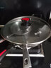 炊大皇（COOKER KING） 無煙鍋炒鍋不粘鍋不沾鍋無油煙炒勺家用燃氣灶電磁爐適用 34cm,適合2-4人 曬單實拍圖