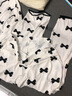 柔曼綺月子服夏季薄款莫代爾6月份8月孕婦哺乳睡衣夏天產(chǎn)婦喂奶家居服 SY-9804 L碼 (建議110-130斤) 曬單實(shí)拍圖