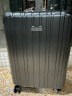 美旅箱包铝框拉杆箱时尚男女行李箱超轻万向轮旅行箱26英寸TV3炭黑色 实拍图