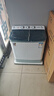 小鴨6公斤 洗衣機(jī)半自動(dòng)家用 雙電機(jī)大容量雙桶雙缸波輪洗衣機(jī)脫水甩干迷你雙筒 半自動(dòng)洗衣機(jī) 6公斤 脫水3公斤【店長(zhǎng)推薦|洗脫分離|藍(lán)光潔凈】 曬單實(shí)拍圖