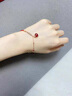 奢萊斯勒奢侈飾品【七夕情人節禮物】瑪瑙手鏈女柿柿如意新年生日 柿柿如意手鏈 順豐速運+禮盒包裝 曬單實(shí)拍圖