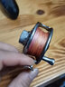 蟻王前打輪ALSALE全金屬筏釣輪飛輪帶泄力冰釣輪左右手互換魚線輪筏輪 淺灰色ALS 3000系列 曬單實(shí)拍圖