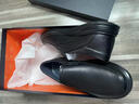 老人頭2026年春季新款商務(wù)休閑高檔皮鞋真皮軟底軟皮防滑耐磨一腳蹬皮鞋 黑色 40 曬單實(shí)拍圖