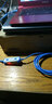 艾莫迅 USB轉(zhuǎn)RS232串口轉(zhuǎn)換USB-CIF31/CS1W-CIF31/USB-RS232通訊線 【鍍金藍(lán)】鍍金接口+純銅芯-232公頭 曬單實(shí)拍圖