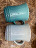 酷彩（Le Creuset） 炻瓷400毫升馬克杯子咖啡早餐辦公家用茶水杯麥片早餐杯陶瓷歐式 400ml馬克杯加勒比藍 曬單實(shí)拍圖