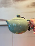 講茗堂汝窯陶瓷西施壺功夫茶具家用哥窯冰裂紋開(kāi)片可養小茶壺單壺泡茶器 哥窯--西施壺 1件 曬單實(shí)拍圖