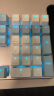 达尔优（dareu）EK815合金版机械键盘 有线键盘 游戏键盘 108键电竞键盘 女生 电脑键盘 白色蓝色 黑轴 实拍图