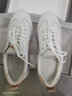 紅蜻蜓女鞋板鞋小白鞋春季新品白色厚底學(xué)生運動(dòng)鞋軟底平底休閑鞋 白杏 37 曬單實(shí)拍圖